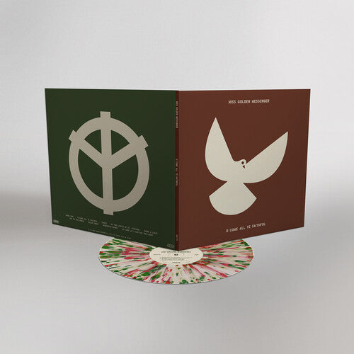 Hiss Golden Messenger: O Come All Ye Faithful (Bone Green Red Splatter Vinyl) (Tri-Color Splatter Effect)
