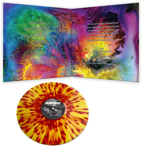 Brainticket: Live In Rome 1973 - Red/yellow Splatter