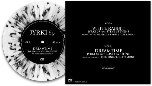 Steve Stevens: White Rabbit - Black/white Splatter