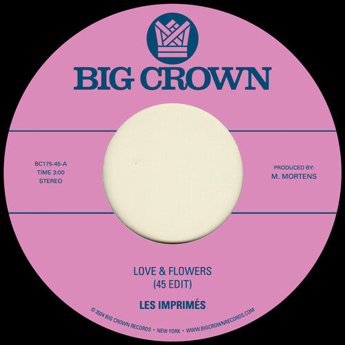 Les Imprimes: Love & Flowers (45 Edit) / You