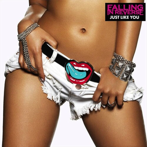 Falling in Reverse: Just Like You - Anniversary Edition- Clear W/Neon Pink Splatter