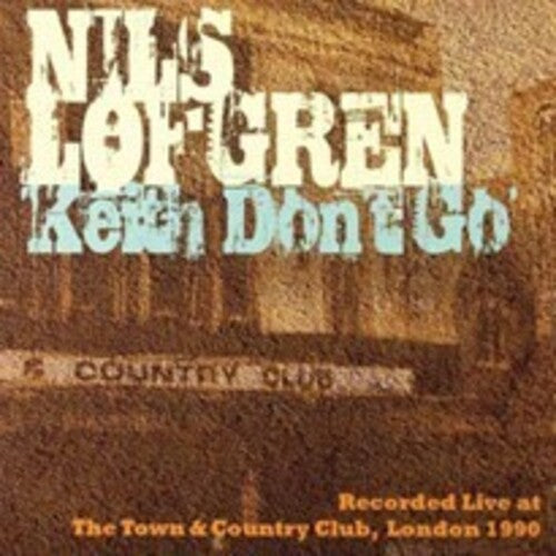 Nils Lofgren: Keith Don't Go - Clear Green Vinyl