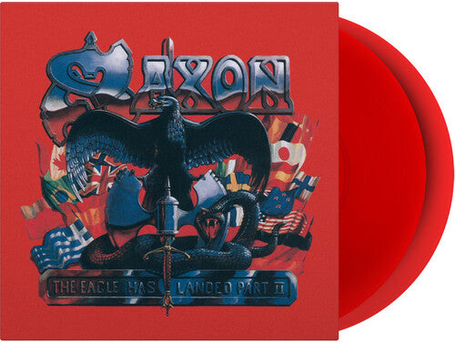 Saxon: Eagle Has Landed Part II - Limited 180-Gram Translucent Red Colored Vinyl