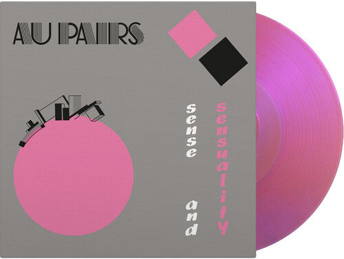 The Au Pairs: Sense & Sensuality - Limited 180-Gram Translucent Magenta Colored Vinyl