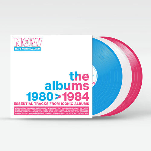 Now That's What I Call An Era: The Albums 1980-1984 / Various - White, Pink & Blue Colored Vinyl