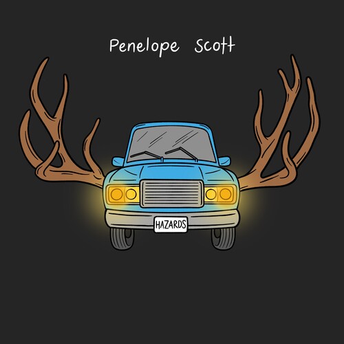 Penelope Scott: Hazards - White & Black A-Side/B-Side