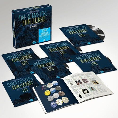 Arthur Baker: Arthur Baker Presents Dance Masters: John Luongo - 140gm 6LP Black Vinyl Boxset Signed Edition