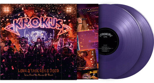 Krokus: Long Stick Goes Boom: Live From The House Of Rust - Limited 180-Gram Purple Colored Vinyl