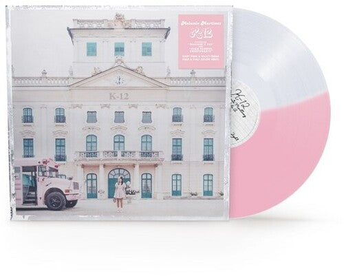 Melanie Martinez: K12 - Half Pink & Half Cloudy Clear Colored Vinyl
