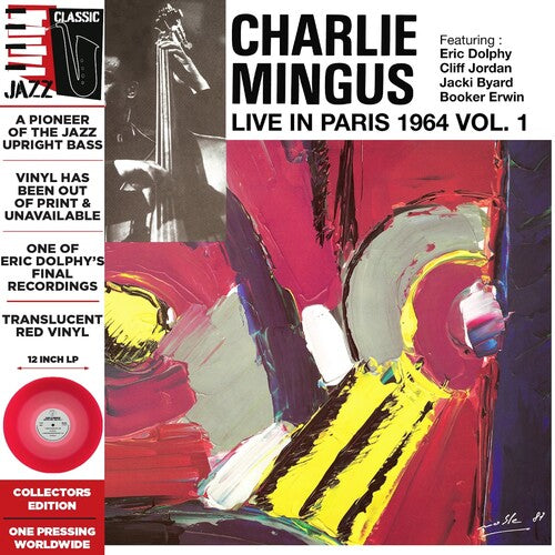 Charlie Mingus: Live in Paris, 1964 Vol. 1 - Translucent Red