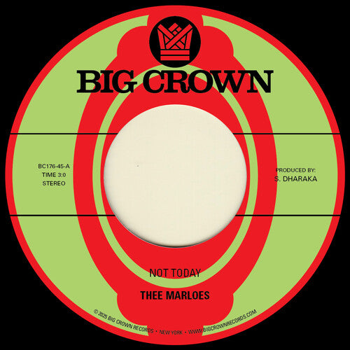 Thee Marloes: Not Today B/W Over