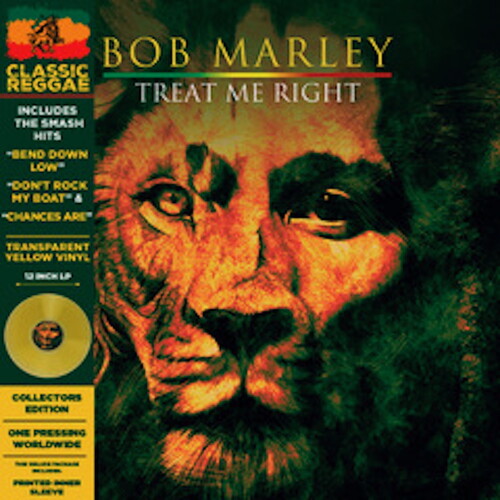 Bob Marley: Treat Me Right - Yellow