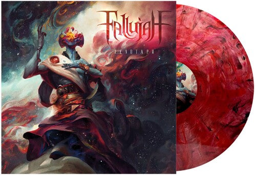 Fallujah: Xenotaph - Red Black Swirl
