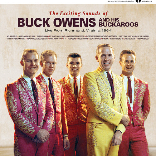 Buck Owens & His Buckaroos: The Exciting Sounds of Buck Owens And His Buckaroos Live From Richmond Virginia, 1964 (Strawberry Jam Colored Vinyl)