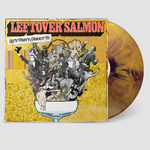 Leftover Salmon: Let's Party About It - Deep Yellow / Purple Twisted
